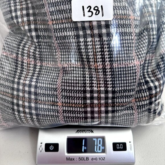 Old Navy Womens Boyfriend Fit Houndstooth Unstructured Blazer Size 3X - Picture 11 of 11